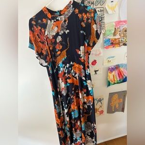 Kachel x Anthropologie midi dress